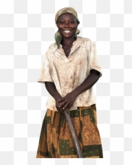 Women - Farming First Poor Africa People Png,Farmer Png
