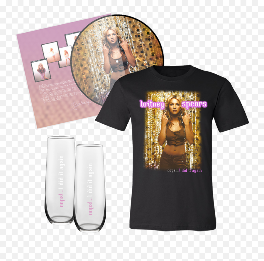 Gold Anniversary Bundle - Britney Spears Oops I Did It Again T Shirt Png,Britney Spears Png