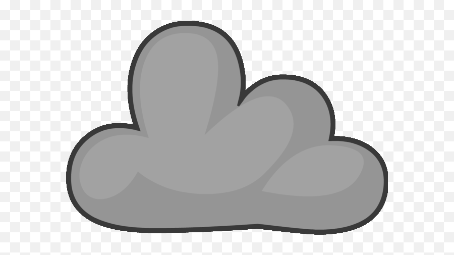 Thunderstorm Body - Cloudy Bfdi Orange Full Size Png Language,Thunderstorm Png