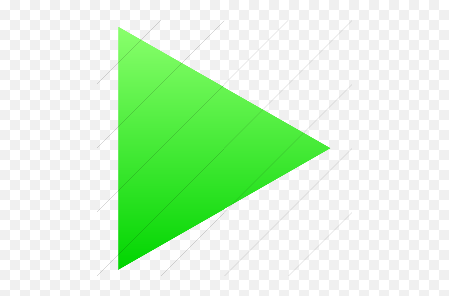 Simple Ios Neon Green Gradient Classic - Vertical Png,Neon Triangle Png