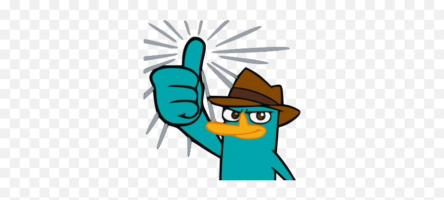 Gtsport Decal Search Engine - Perry The Platypus Thumbs Up Png,Perry The Platypus Png
