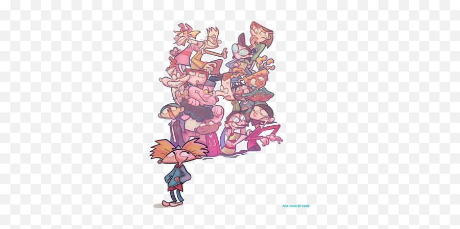 Hey Arnold Design Contest - Forfansbyfans Tshirts Designed Hey Arnold Helga In Underwear Png,Hey Arnold Transparent