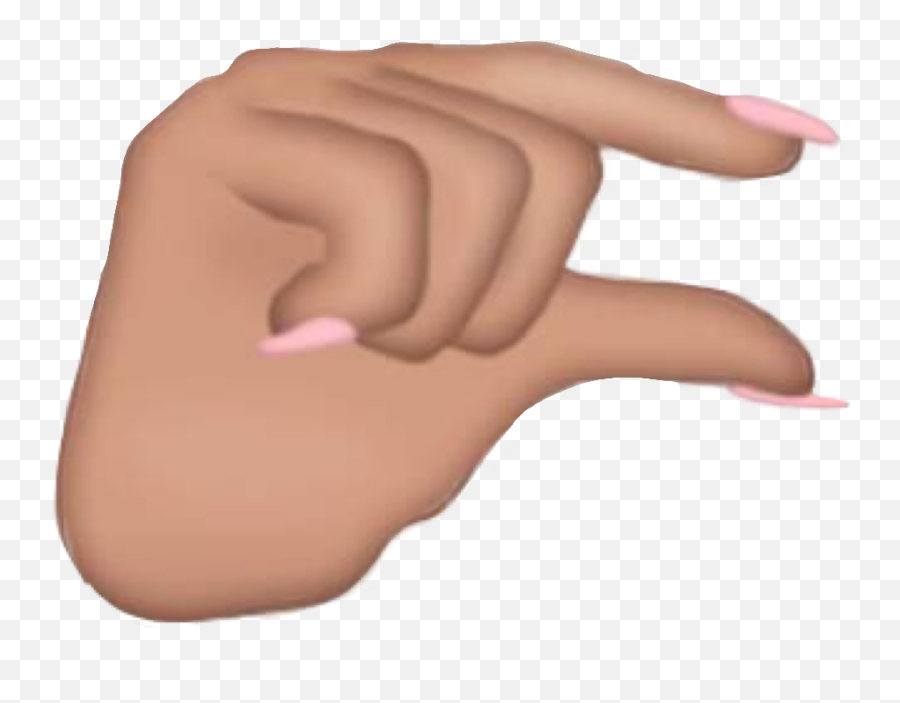 Download Hd Kimkardashian Ftestickers - People Get On My Last Nerve Png,Finger Emoji Png