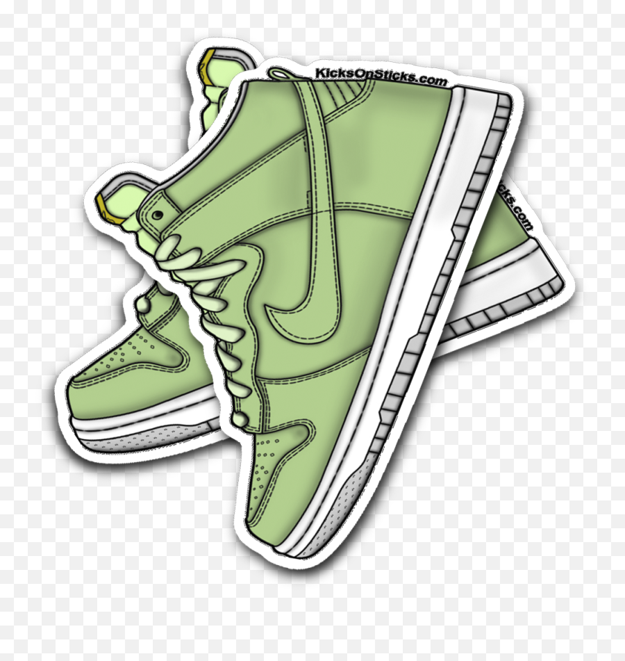 Sb Dunk High Statue Of Liberty Sneaker Sticker - Shoe Style Png,Statue Of Liberty Logo