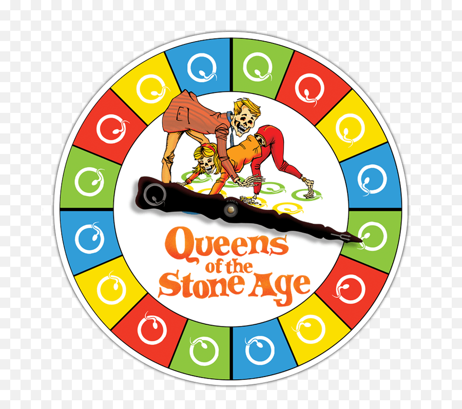 Queens Of The Stone Age Twister Clipart - Clock Png,Queens Of The Stone Age Logo