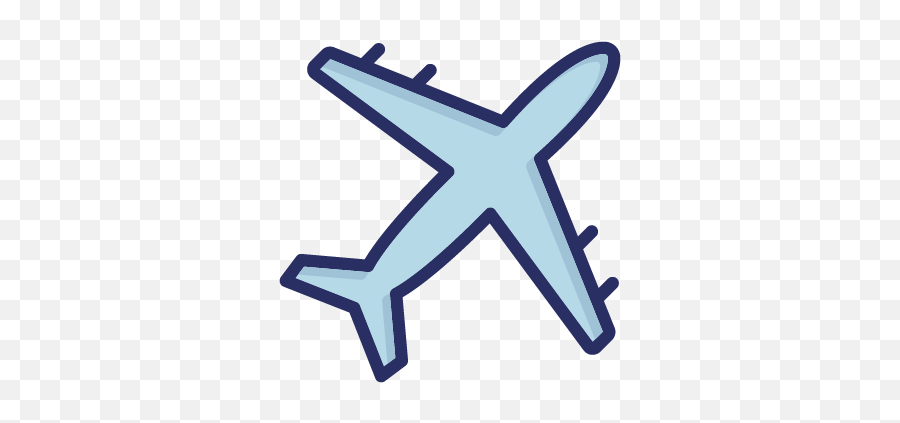 Plane Aeroplan Airliner Color Vector Icon - Aeronautical Engineering Png,Airplace Icon