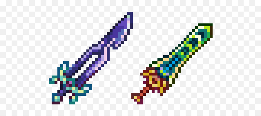 Pallette Swap Of The Zenith And First Fractal May Have - Texture Pack Zenith Terraria Png,Zenith Icon