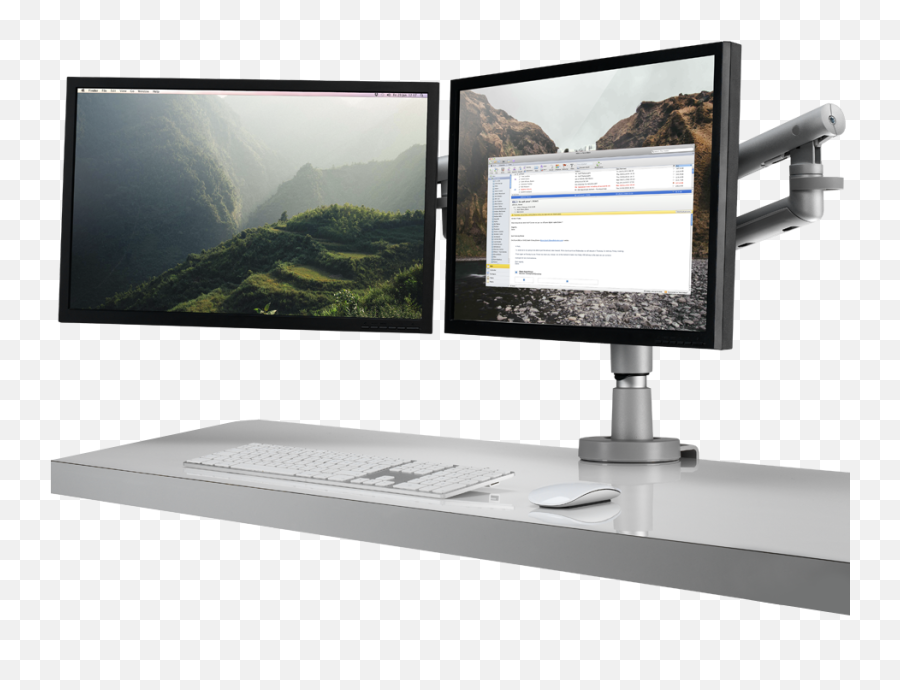 Flo Modular - Suporte Monitor Tela Dupla Png,Dual Monitor Icon