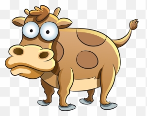 Vaca 2 Colorida Sem Fundo Em Png - Cute Cow Image Drawing,Vaca Png