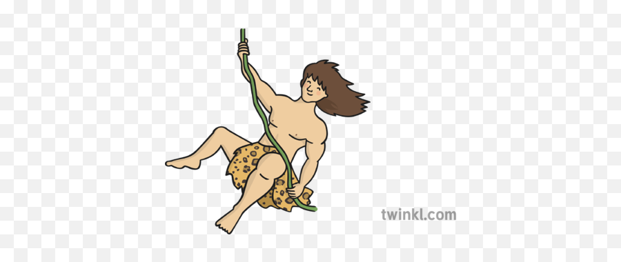 Tarzan Illustration - Cartoon Png,Tarzan Png