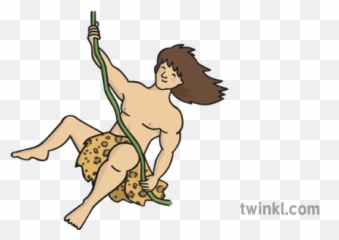 Tarzan Illustration - Cartoon Png,Tarzan Png