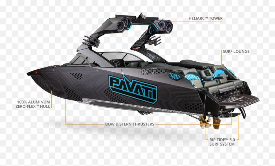 Pavati Wake Boarding Boats Surfing - Carbon Fibers Png,Speed Boat Icon