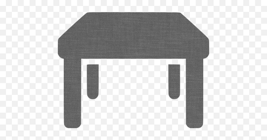 Grey Wall Table Icon - Free Grey Wall Furniture Icons Grey Black Table Icon Png,Coffee Table Icon