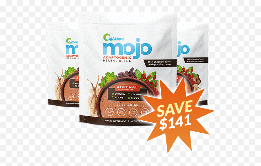 Upwellness Mojo Add 3 More Packs - Mojo Herbal Blend Png,Just Added Icon