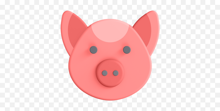 Pig Icon - Download In Colored Outline Style Soft Png,Flying Pig Icon