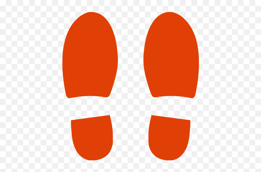 Soylent Red Shoes Footprints Icon - Free Soylent Red Footprint Icon Png,Footprints Transparent