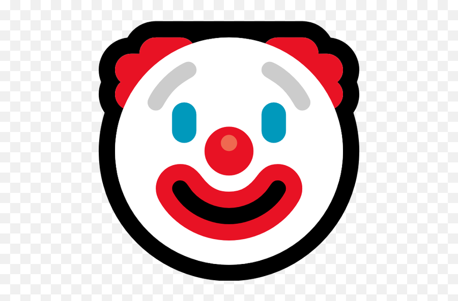 Windows Clown Face - Clown Emoji Png,Clown Emoji Png