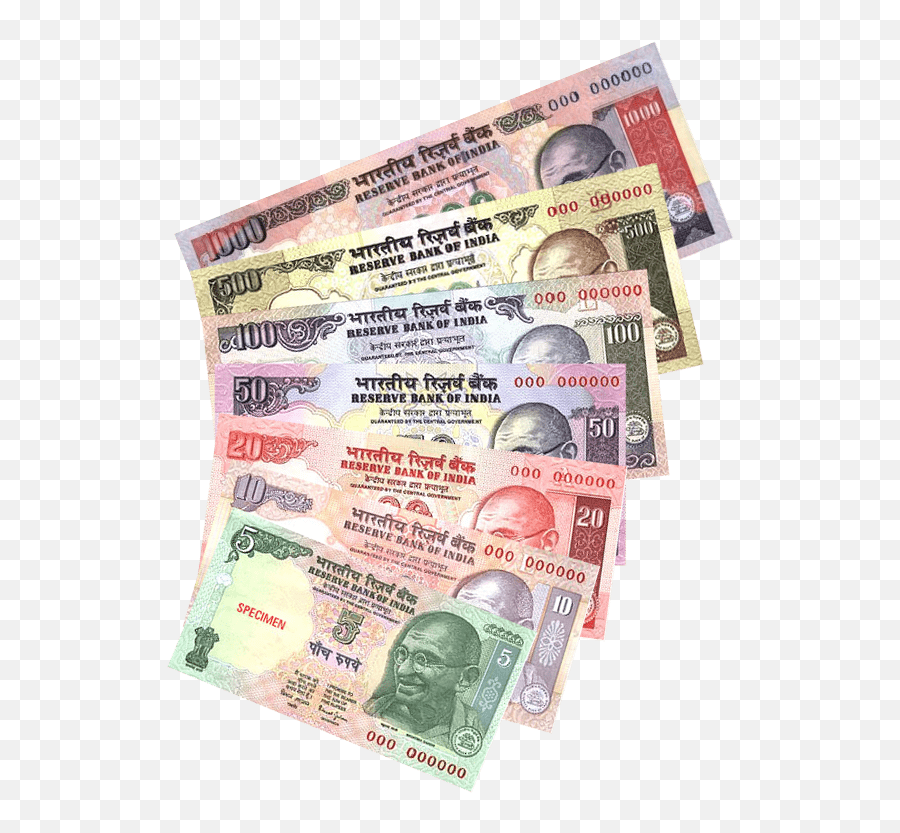 Rupee Notes Transparent Png - New Notes Of India,Rupee Png