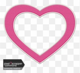 Kitty Love Element - Pink Heart Frame graphic by Holly Wolf Png