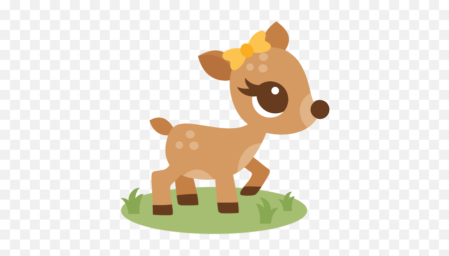 14 Baby Animal Clipart Deer Free Clip Art Stock Png