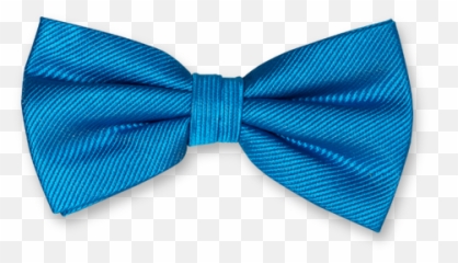 Download Bright Blue Bow Tie - Transparent PNG Background