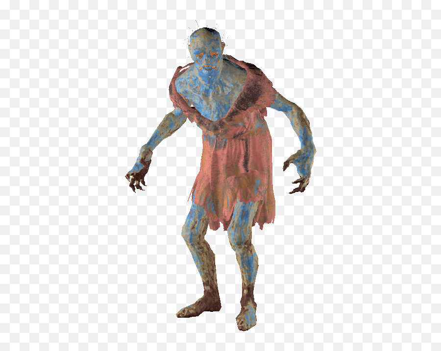 Painted Ghoul - Fallout Super Mutant Png,Ghoul Png
