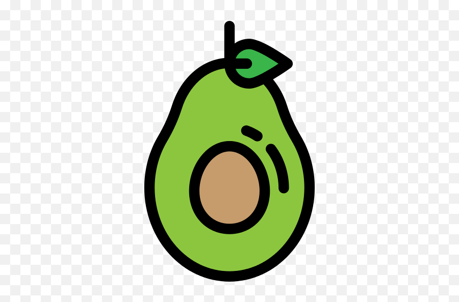 Avocado Png Icon - Avocado Icon Png,Avocado Transparent Background