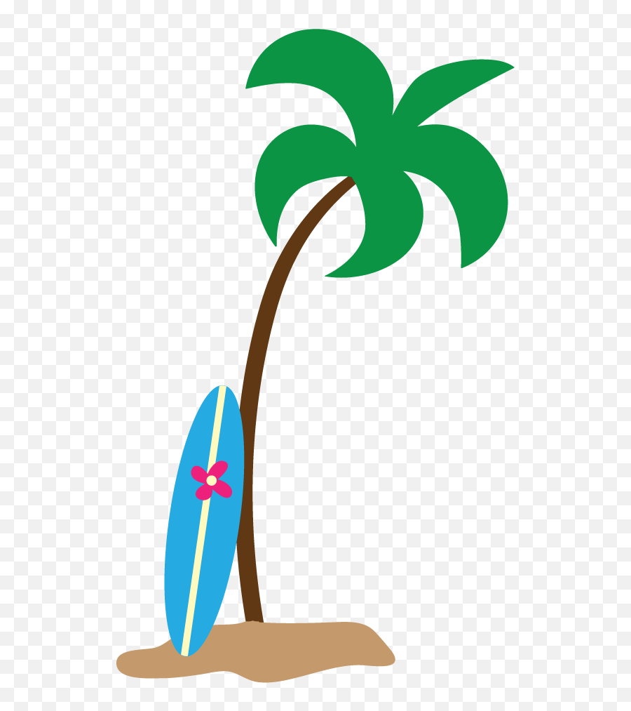 Transparent Cartoon Palm Tree Free Download Clip Art - Hawaiian Palm Tree Clip Art Png,Transparent Cartoons