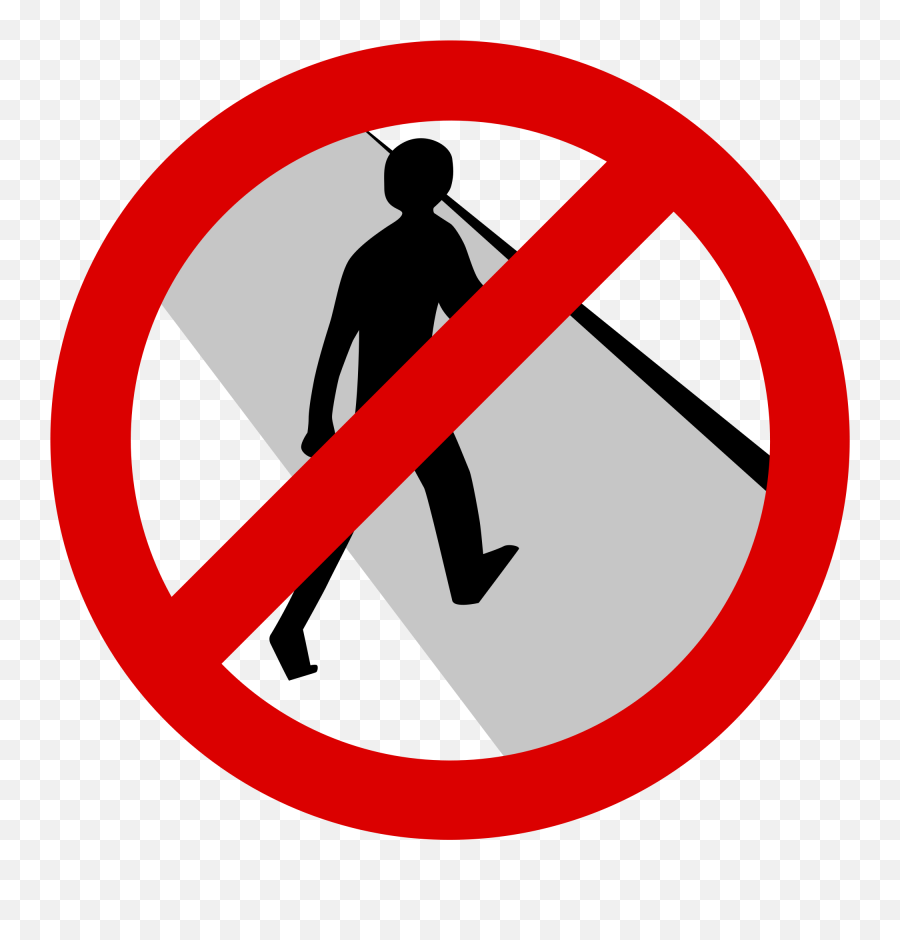 Download Circle Cross Out Png Svg Library - Do Not No Crossing Sign Singapore,And Sign Png
