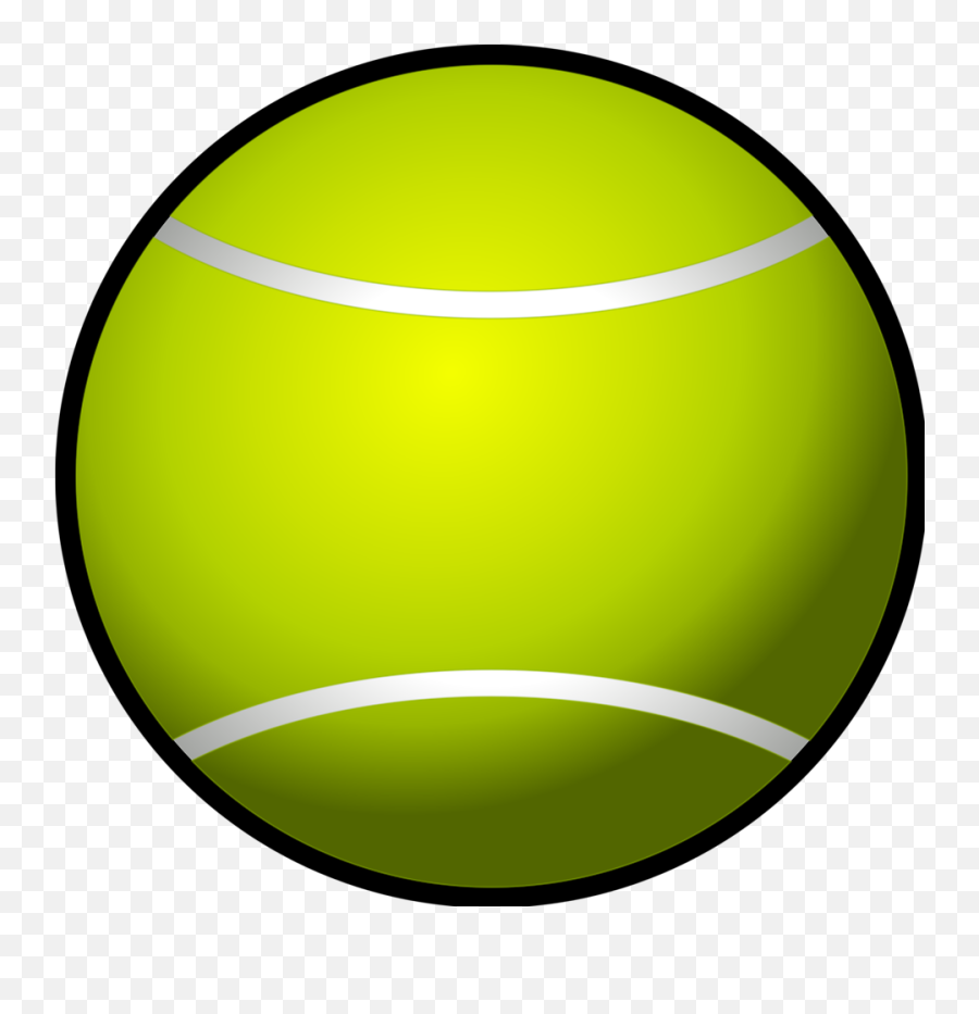Clip Art Tennis Ball Clipart - Clip Art Tennis Ball Png,Tennis Ball Transparent