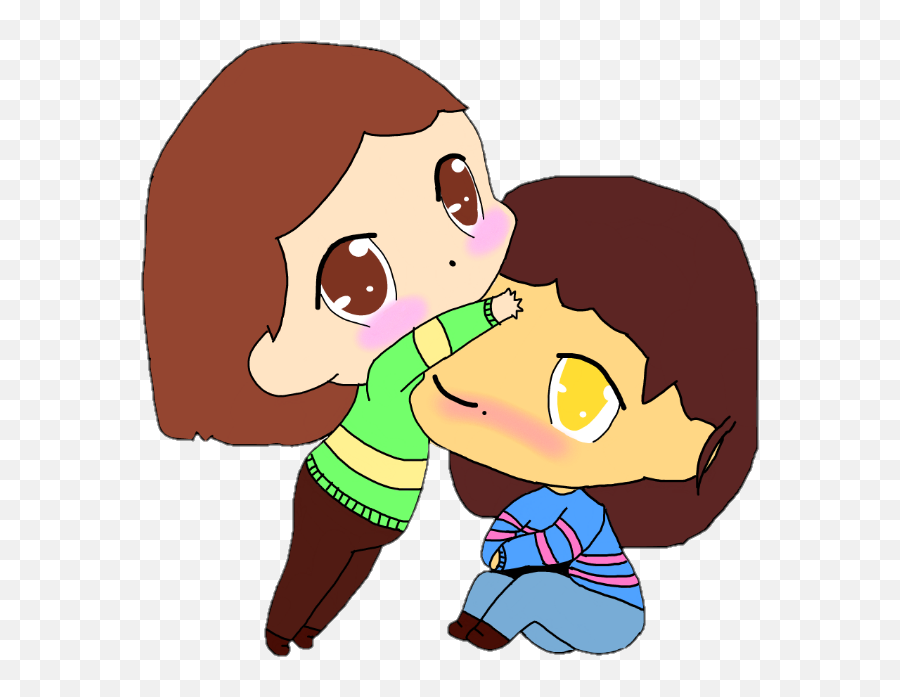 Charisk Chara Frisk Cute Determination Charaxfrisk - Charisk Png,Frisk Png