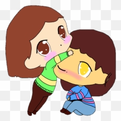 Charisk Chara Frisk Cute Determination Charaxfrisk - Charisk Png,Frisk Png