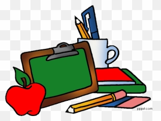 Free School Clipart Transparent - Supplies Art png