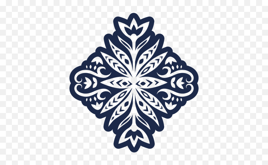 Design Ornament Flower Pattern - Emblem Png,Flower Pattern Png
