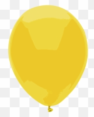 Balloon Clipart - Circle Png,Yellow Balloon Png