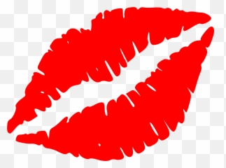 Clipart Red Lips - png