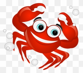 Crab Png - Transparent Cartoon Crab Png,Crab Transparent