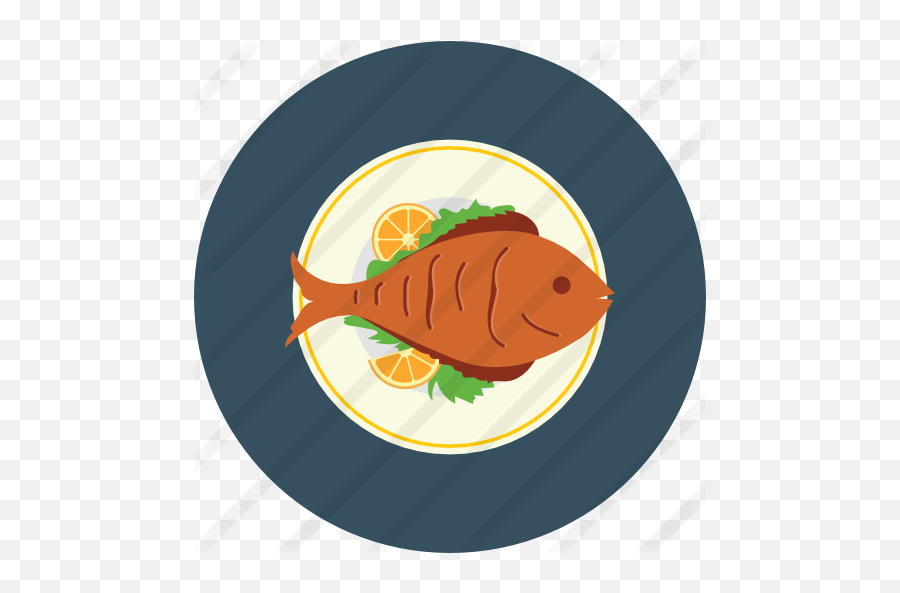 Fish - Free Food Icons Cooked Fish Icon Png,Food Clipart Transparent Background
