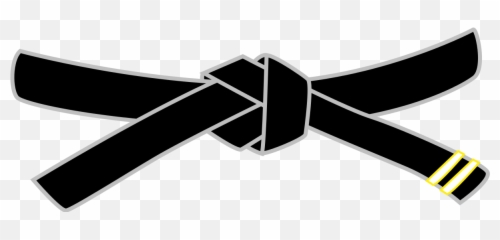 Fileblack Belt 2nd Dansvg - Wikimedia Commons Black Belt 1st Dan Png,Belt Buckle Png