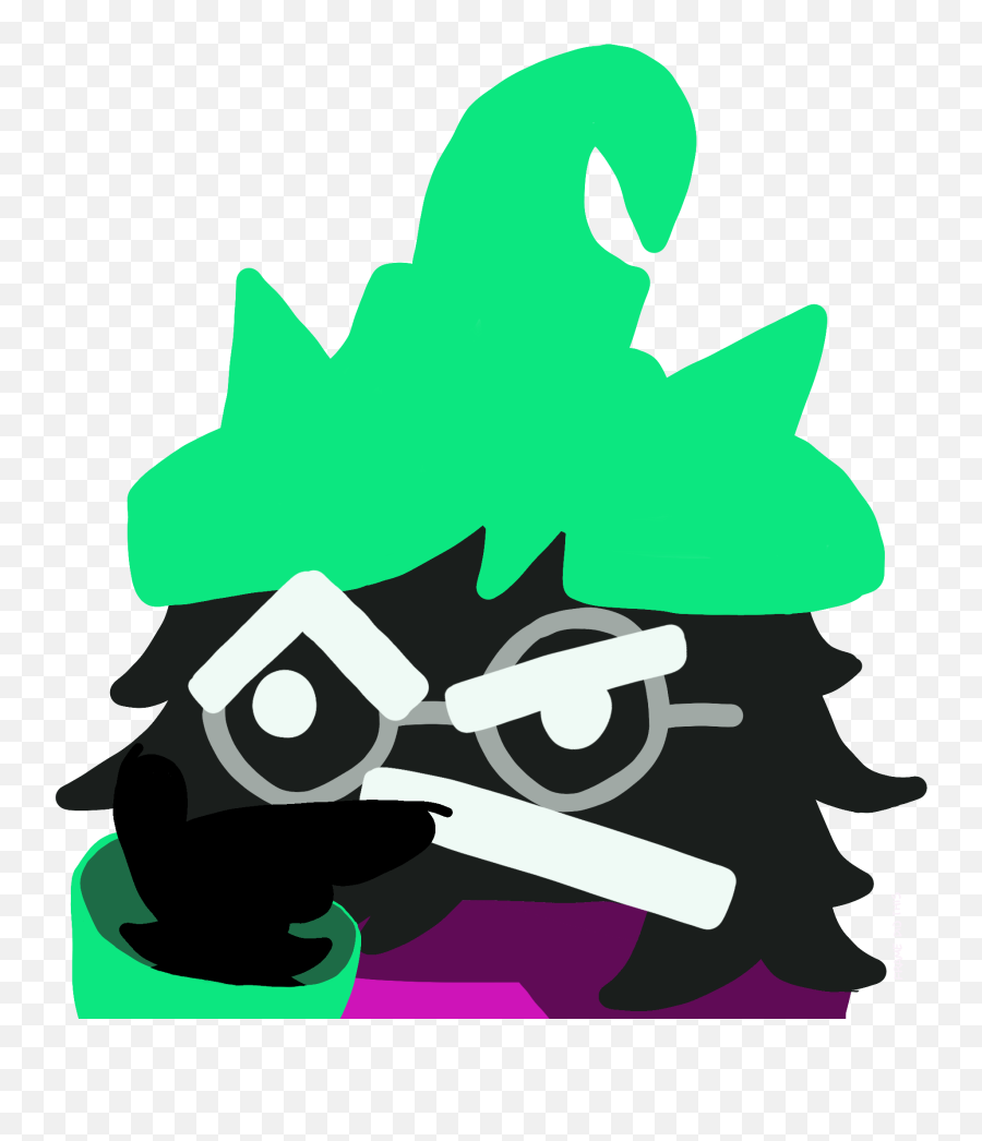 It Really Makes The Goat Boi Think Ralsei - Ralsei Emoji Png,Goat Emoji Png