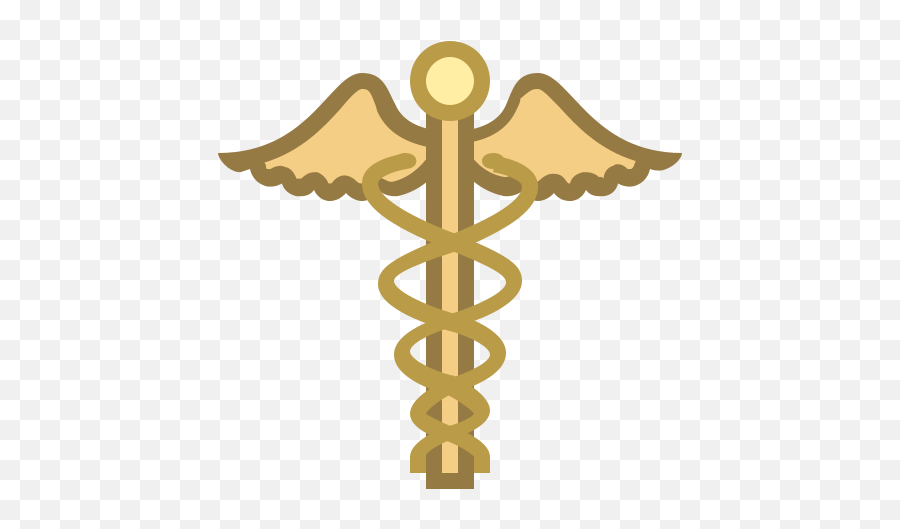 Caduceus Icon - Free Download Png And Vector Cross,Caduceus Png