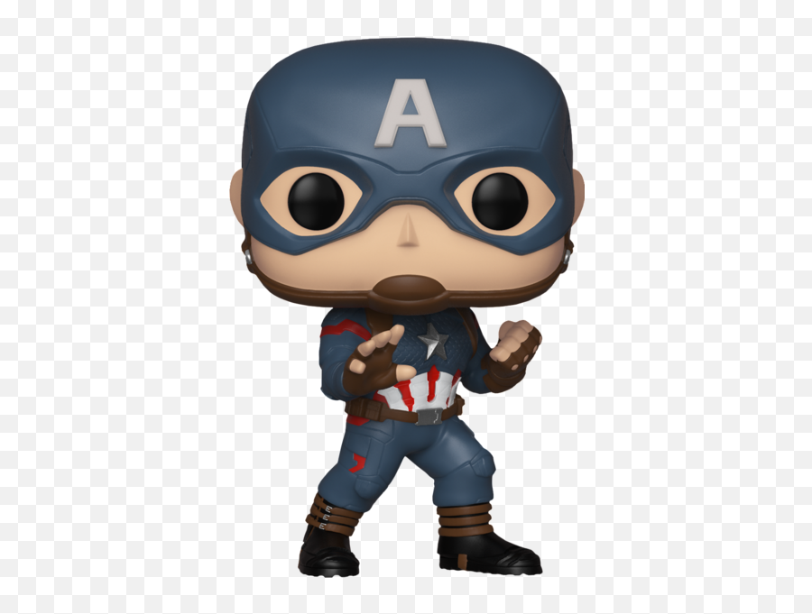 Captain America - Marvel Avengers Endgame Hot Topic Exclusive Funko Pop 450 Captain America Pop Endgame Png,Avengers Endgame Png