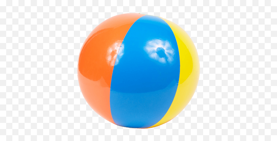 Beach Ball Plastic Transparent Png - Beach Ball Transparent Background,Beach Background Png