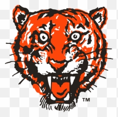 Detroit Tigers Logo - Detroit Tigers Vintage Logo Png,Detroit Tigers Logo Png