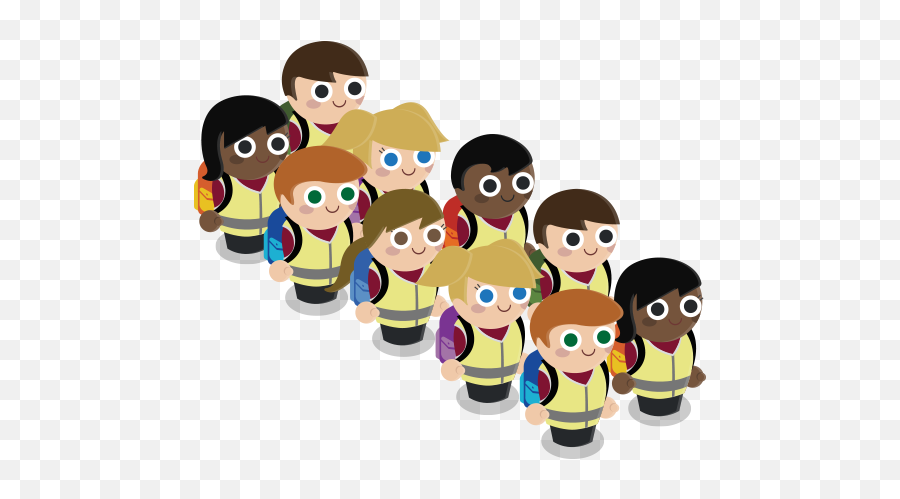 Download Gowsb For Schools - People Walking Cartoon Png Png People Walking Cartoon Png,People Cartoon Png