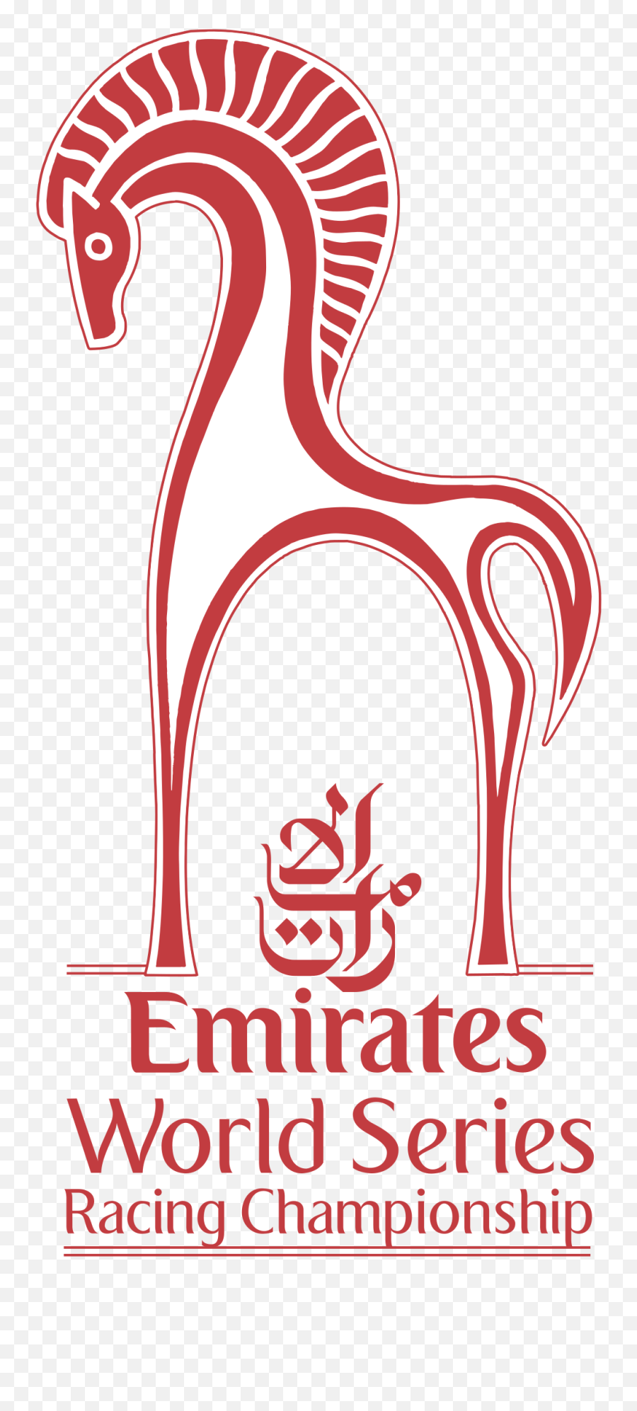 Emirates World Series Racing Championship Logo Png - Turkish Airlines And Emirates,Emirates Logo