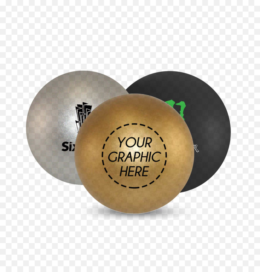 Custom Silver Gold Or Black Ping Pong Ball - Custom Ping Circle Png,Ping Pong Png