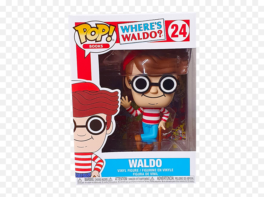 Whereu0027s Waldo - Waldo Pop Vinyl Figure Funko Pop Waldo Png,Waldo Png