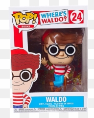 Whereu0027s Waldo - Waldo Pop Vinyl Figure Funko Pop Waldo Png,Waldo Png