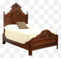 Bed Transparent Hd Png Download - Antique